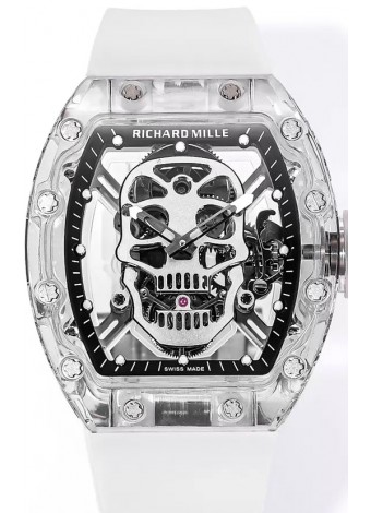 Richard Mille RM52-01 Sapphire Caja con Movimiento Tourbillon Réplica Ultimate a Espejo 1:1