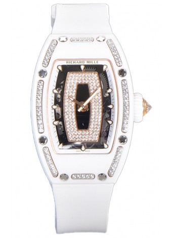 Richard Mille RM007 Reloj Réplica Suiza Automático Cerámica Blanca Suplerclone