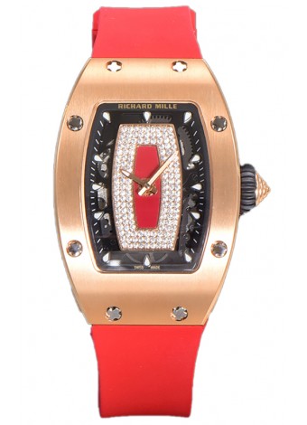 Richard Mille RM007 Oro Rosado 18K Reloj Suizo Automático Superclone