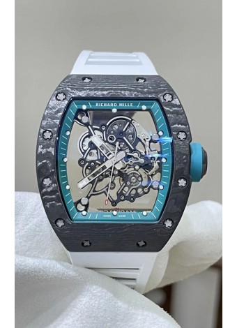 Richard Mille RM055 Negro NTPT Reloj con Movimiento Auténtico Vaucher Réplica Super