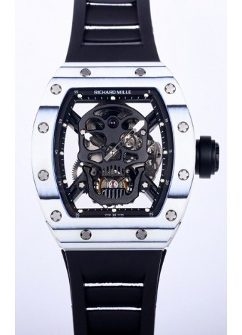 Richard Mille RM052-01 Tourbillon en Caja de Carbono NTPT Blanco - Calidad Espejo 1:1