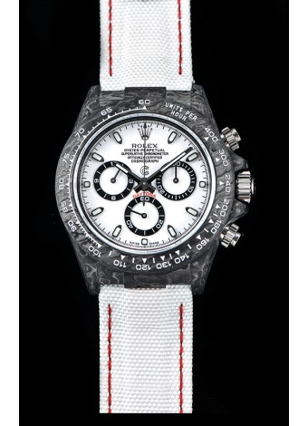 Rolex Daytona CHRONUSART Forged Cabon Casing 1:1 Mirror Replica Multicolored Dial