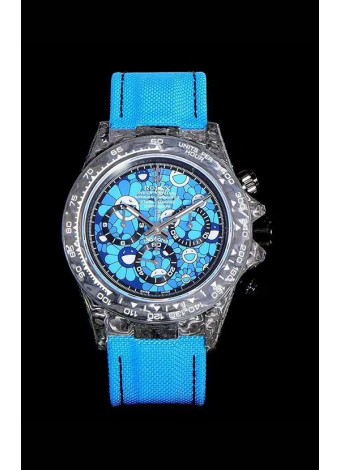 Rolex Daytona CHRONUSART Forged Cabon Casing 1:1 Mirror Replica Multicolored Dial