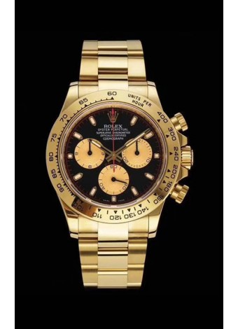 Rolex Daytona 116508 Yellow Gold Original Cal.4130 Movement - 1:1 Mirror 904L Steel Watch