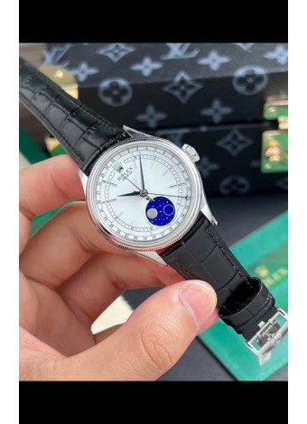 Rolex Cellini Moonphase 904L Acero Inoxidable REF# 50535 Reloj Réplica Suizo