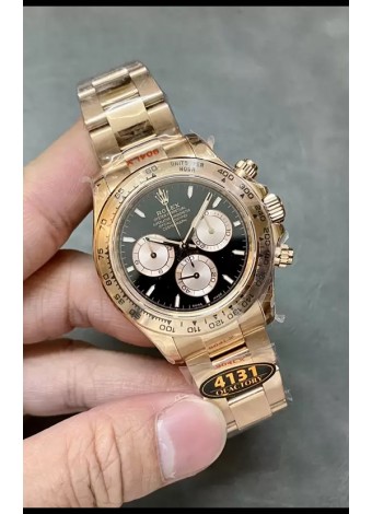 Rolex Daytona REF.126505 Cal 4131 Reloj Réplica Suizo 1:1 - Acero 904L Oro Rosado