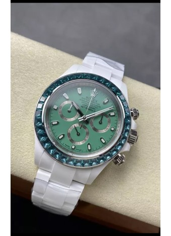 Rolex Daytona AET Remould Dial Rosa Correa Cerámica Completa en Movimiento Cal.4130