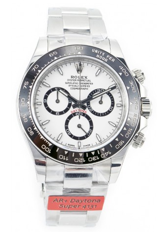Rolex Cosmograph Daytona Panda 126500 Dial Panda Movimiento Cal.4131 - Reloj Acero 904L