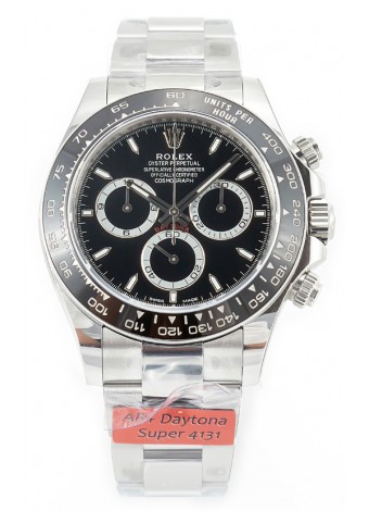 Rolex Cosmograph Daytona 126500 Dial Negro Movimiento Cal.4131 - Reloj Acero 904L