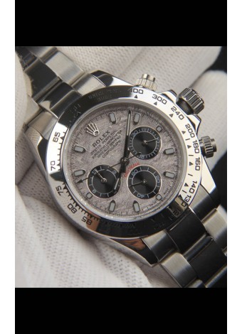Rolex Daytona Movimiento Japonés Reloj Réplica en Dial Patrón Meteorito