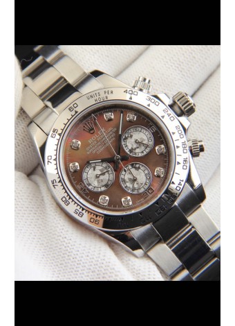 Rolex Daytona Movimiento Japonés Reloj Réplica en Dial Madre Perla 
