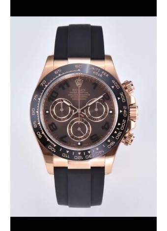 Rolex Cosmograph Daytona M116515 Oro Rosado Movimiento Original Cal.4130 - Reloj Acero 904L