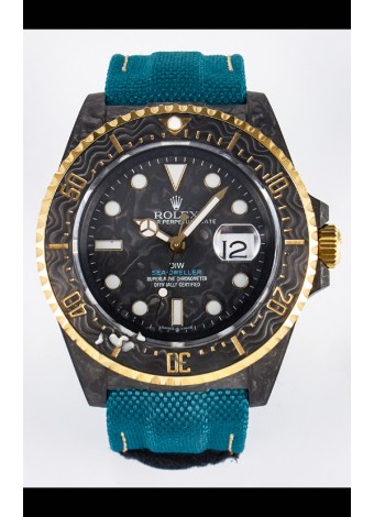 Rolex GMT Masters II Super Clone DiW Edition Réplica Suiza Ligera Reloj Caja Carbono