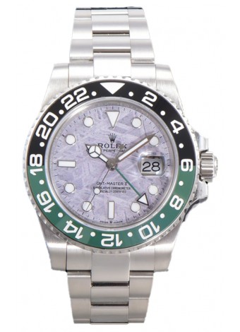 Rolex GMT Masters II 126720 Cal.3285 Dial Meteorito Rosado Acero 904L en Correa Oyster Réplica Suiza