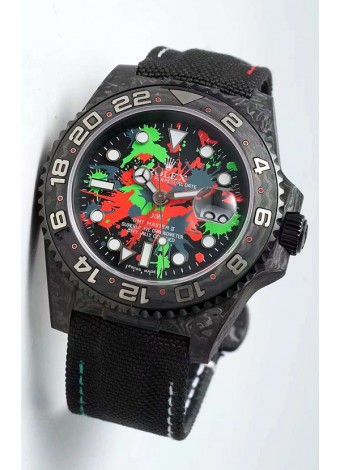 Rolex GMT Masters II DiW Reloj Réplica Suizo a Espejo 1:1