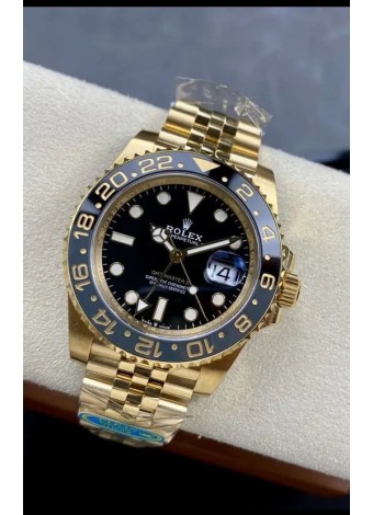 Rolex GMT Masters II M126718GRNR Movimiento Cal.3285 Réplica Suiza - Reloj Acero 904L Ultimate
