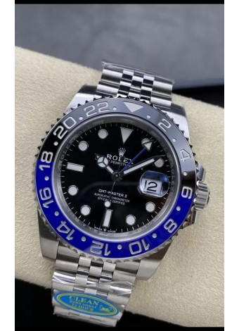 Rolex GMT Masters II 126710BLNR Batman Movimiento Cal.3285 Réplica Suiza - Reloj Acero 904L Ultimate