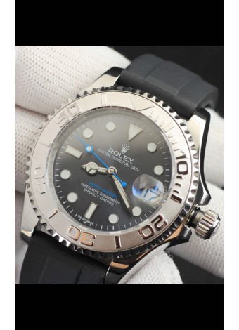 Rolex Yachtmaster Acero Inoxidable Japones Reloj Réplica- 40MM Dial Gris