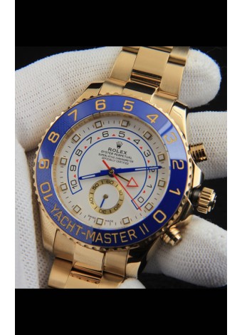 Rolex Yachtmater II Movimiento Movement Reloj Réplica44M Oro Rosado