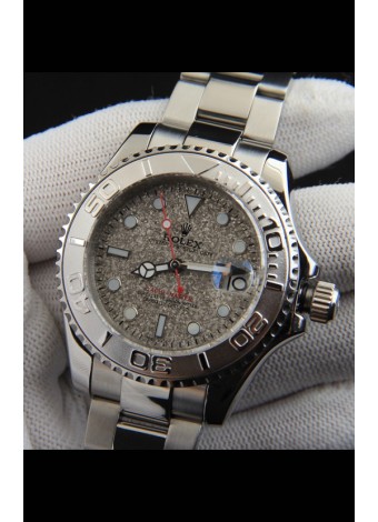 Rolex Yachtmaster Acero Inoxidable Japones Reloj Réplica- 40MM - Dial Gris 