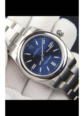 Rolex Oyster Perpetual Movimiento Japonés Reloj Réplica36MM - Dial Azul