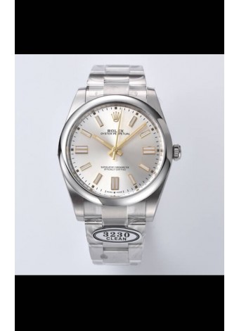 Rolex Oyster Perpetual REF#124300 36MM  Movimiento Cal.3230 Réplica Suiza Dial Acero 904L Reloj Réplica Espejo 1:1