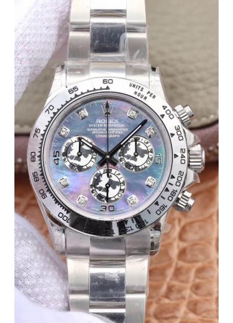 Rolex Cosmograph Daytona 116598 Acero Inoxidable 904L a Espejo 1:1 Movimiento Cal.4130