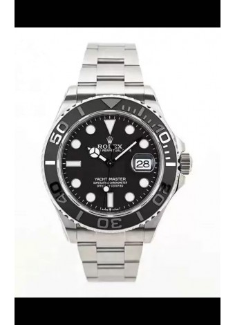 Rolex Yacht-Master 42 Reloj Caja Titanio Ligero (100 Gramos) Réplica en Espejo 1:1
