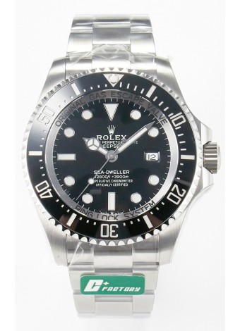 Rolex Sea-Dweller Deepsea Super Clone 126660LN Reloj Réplica Suizo Réplica Espejo 1:1 en Caja Acero 904L