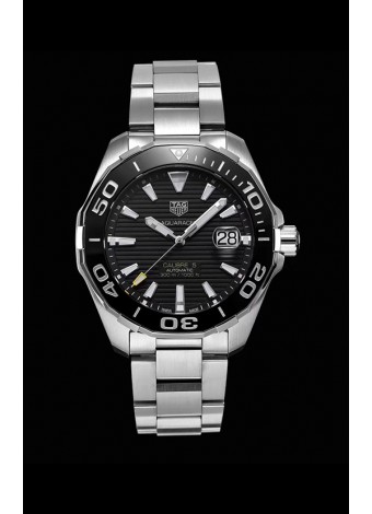 Tag Heuer Aquaracer Calibre 5 Reloj Réplica a Espejo 1:1 Dial Negro
