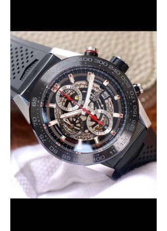 Tag Heuer Carrera Heuer Reloj Réplica Suiso 01 en Caja de Acero