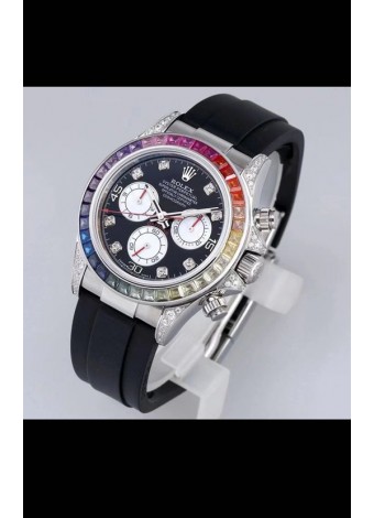 Rolex Cosmograph Daytona 116598 Acero Inoxidable 904L a Espejo 1:1 Movimiento Cal.4130 