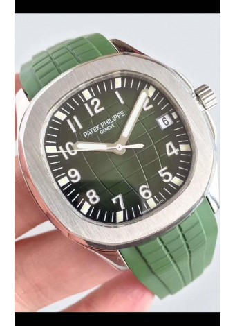 Patek Philippe Aquanaut 5168G-010 Reloj Réplica Suizo Acero 904L Dial Verde - Edición a Espejo 1:1