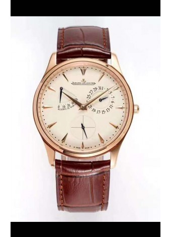 Jaeger-LeCoultre Master Ultra Fino Réserve De Marche Reloj Réplica a Espejo 1:1