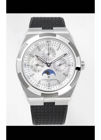 Vacheron Constantin Overseas Perpetual Calendar Ultra-Fino Reloj Réplica Caja en Acero Dial Acero