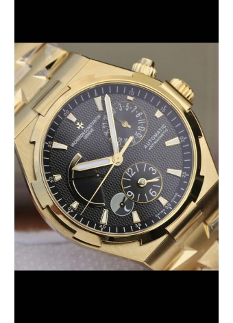 Vacheron Constantin Overseas Power Reserve Reloj Réplica Suizo Caja en Oro Amarillo