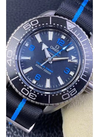 Omega Seamaster Planet Ocean 600M Ultra Deep Titanium 45.50mm Reloj Réplica a Espejo 1:1 