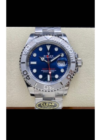 Rolex Yachtmaster 40mm Dial Azul - Reloj Réplica a Espejo 1:1 en Caja de Acero 904L