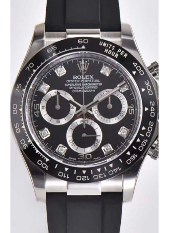 Rolex Cosmograph Daytona 116509 Dial Negro Movimiento Cal.4130 - Reloj Acero 904L