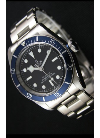 Tudor Heritage Black Bay Shield Reloj Réplica Suizo a Espejo 1:1