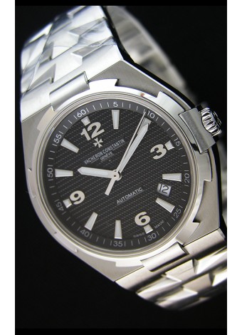 Vacheron Constantin Overseas Dial Negro Reloj Réplica Suizo  
