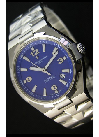Vacheron Constantin Overseas Reloj Réplica Suizo con Dial en Azul 