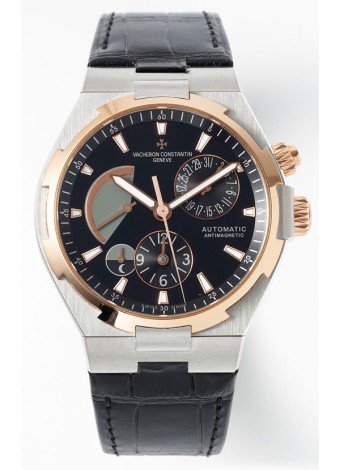 Vacheron Constantin Power Reserve Dial Negro Two Tone Dial Negro Reloj Réplica Suizo