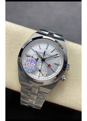 Vacheron Constantin Overseas Dual Time Acero Inoxidable  Réplica Suiza Espejo 1:1 Dial Acero