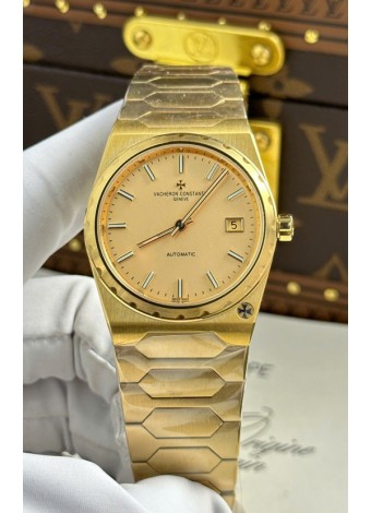 Vacheron Constantin Historiques 222 Super Clone 37MM Oro Amarillo Reloj en Dial Oro 