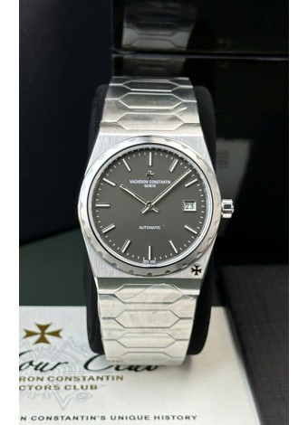 Vacheron Constantin Historiques 222 Super Clone 37MM Caja Acero Reloj en Dial Gris 