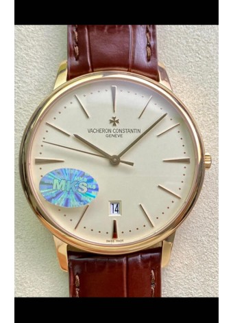 Vacheron Constantin Patrimony Oro Amarillo en Reloj Réplica a Espejo 1:1
