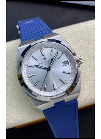 Vacheron Constantin Overseas Reloj Réplica Suizo a Espejo 1:1 Dial en Acero - Correa de Goma