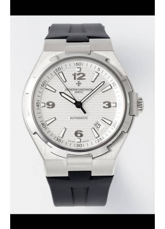 Vacheron Constantin Overseas Réplica Suiza a Espejo 1:1 Dial Blanco - Correa de Goma