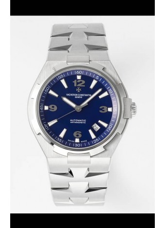 Vacheron Constantin Overseas Réplica Suiza a Espejo 1:1 Dial Azul - Correa de Acero